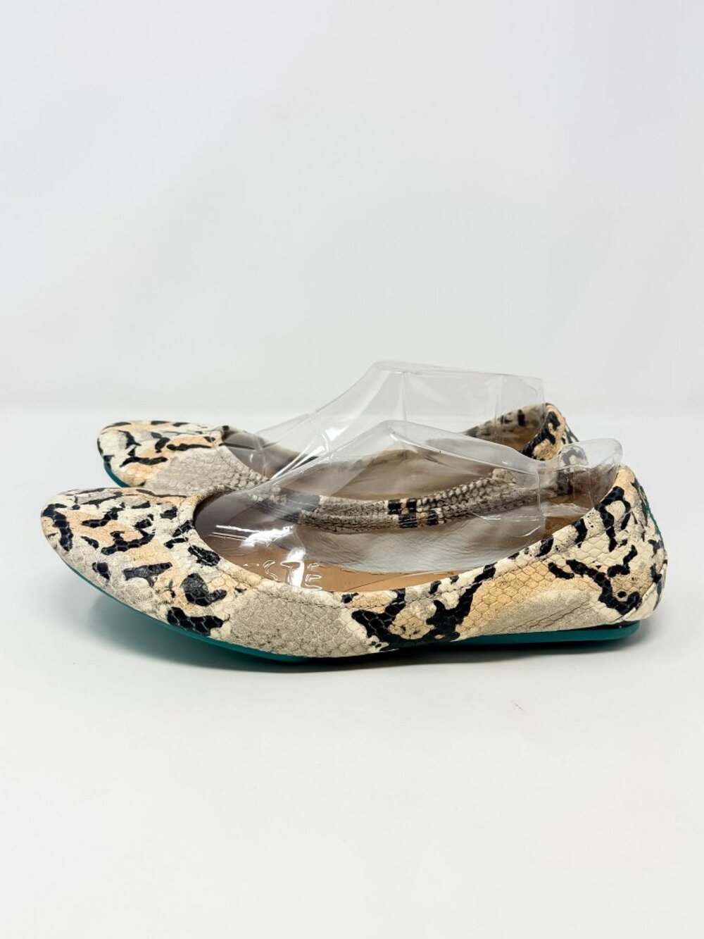 Tieks by Gavrieli Sand Snake Leather Ballet Flats Women's 9 Hand Painted Exotic